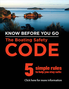 Banner - Boating Safety Code